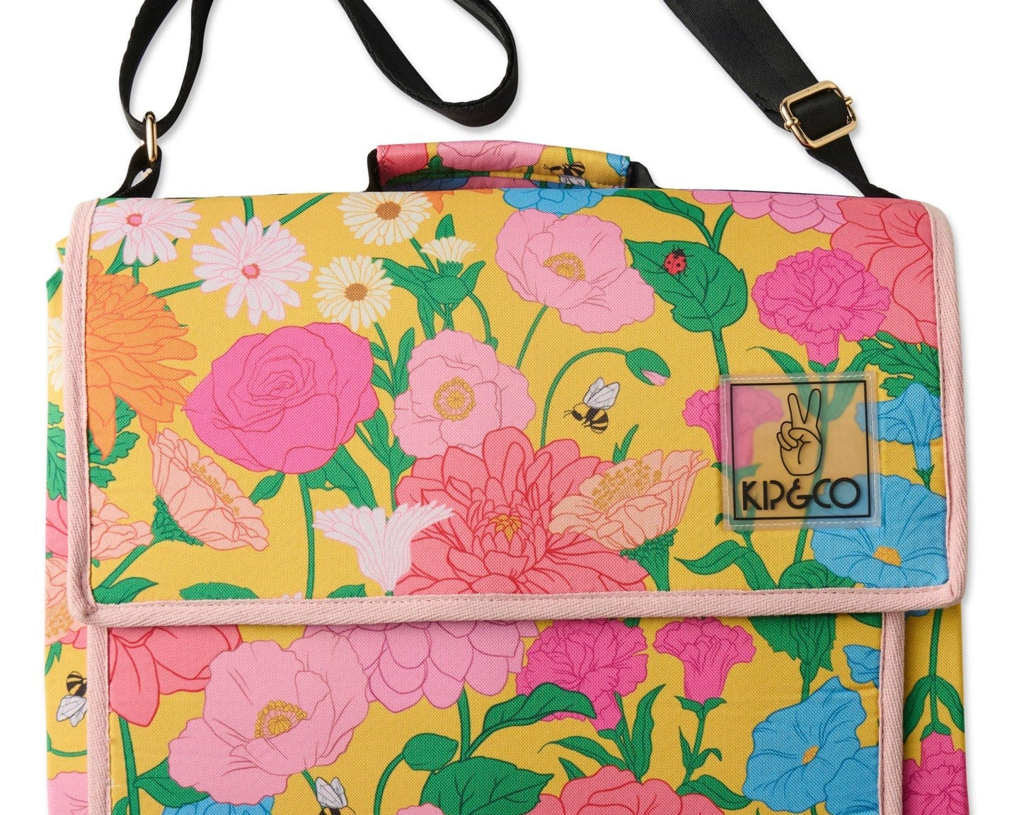 Kip & Co Picnic Mat Follow The Sun Yellow Picnic Mat