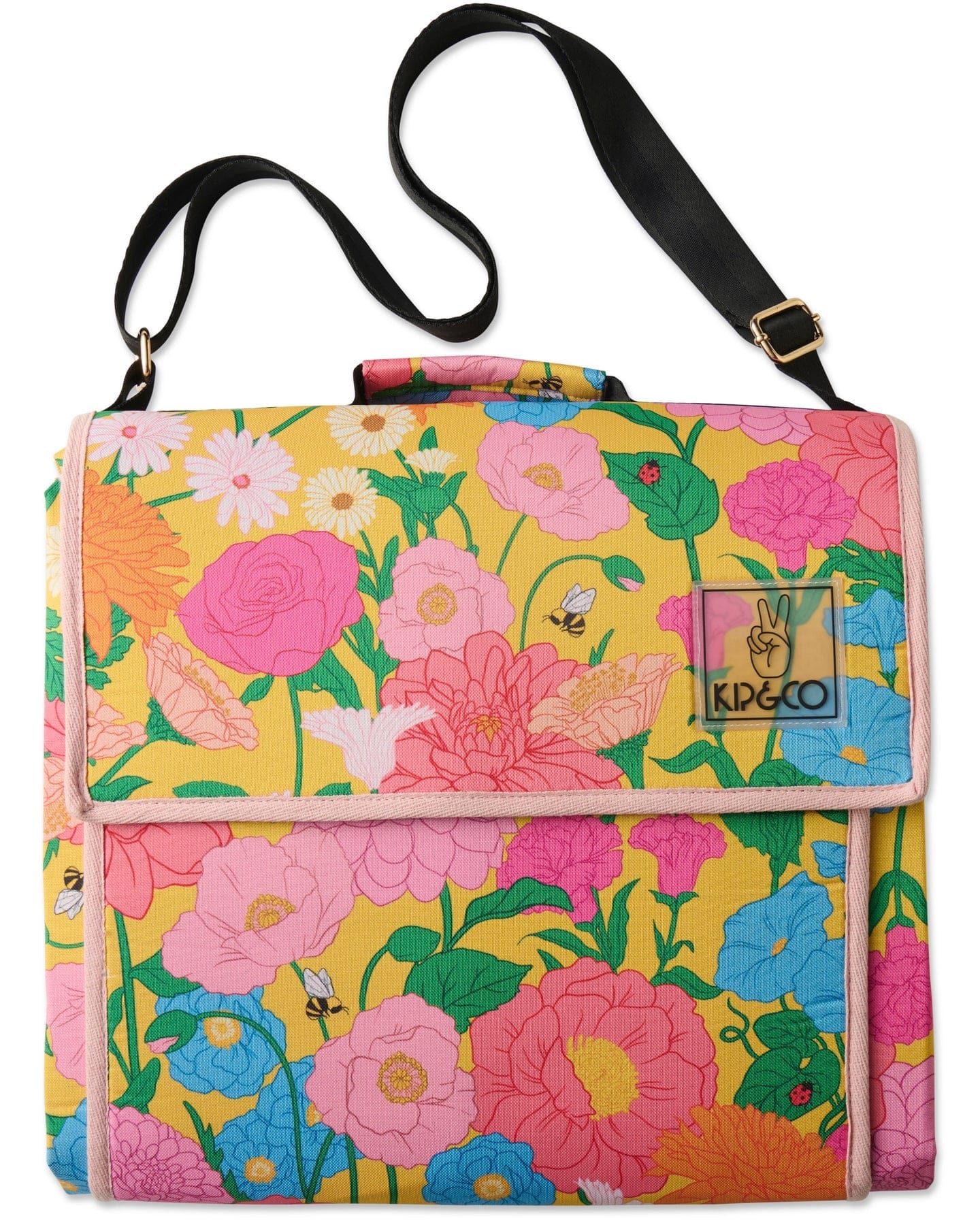 Kip & Co Picnic Mat Follow The Sun Yellow Picnic Mat