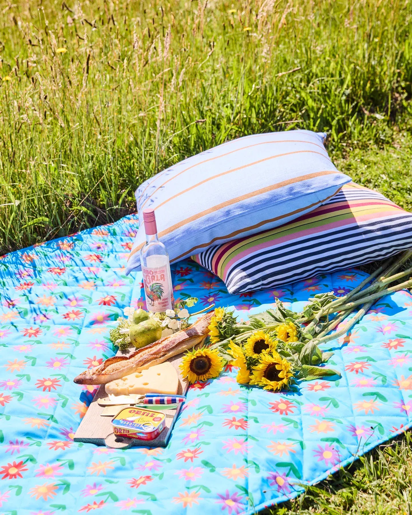 Kip & Co Picnic Mat Little Flowers Picnic Mat