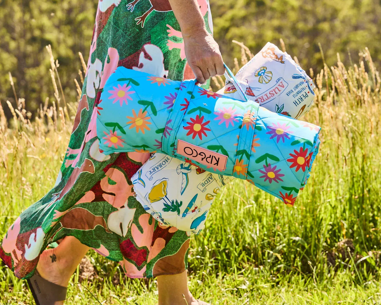 Kip & Co Picnic Mat Little Flowers Picnic Mat