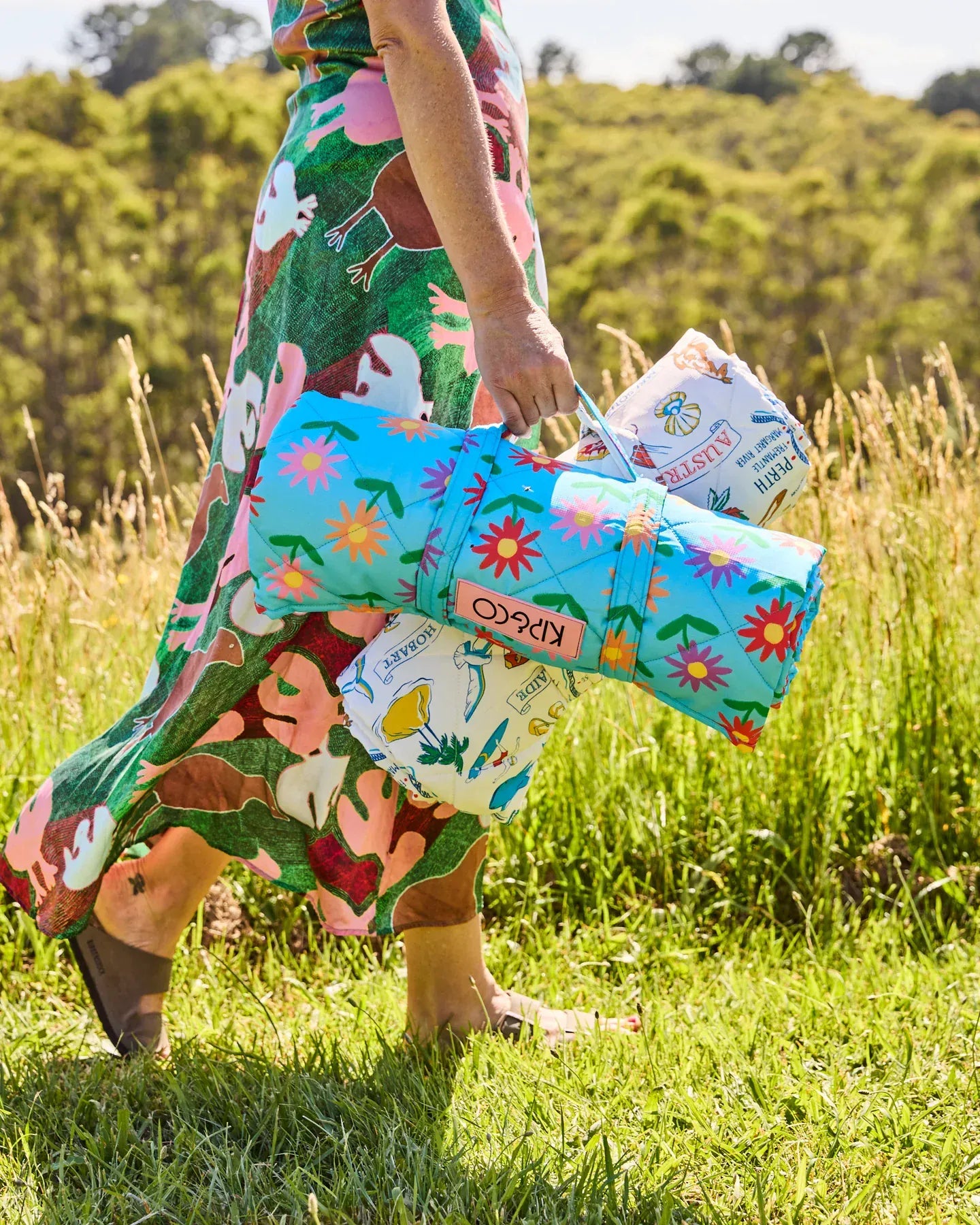 Kip & Co Picnic Mat Little Flowers Picnic Mat