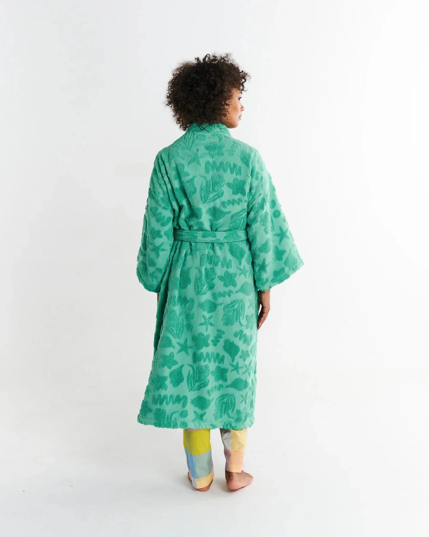 Kip & Co Robes Kip & Co | Jade Rock Pool Terry Bath Robe