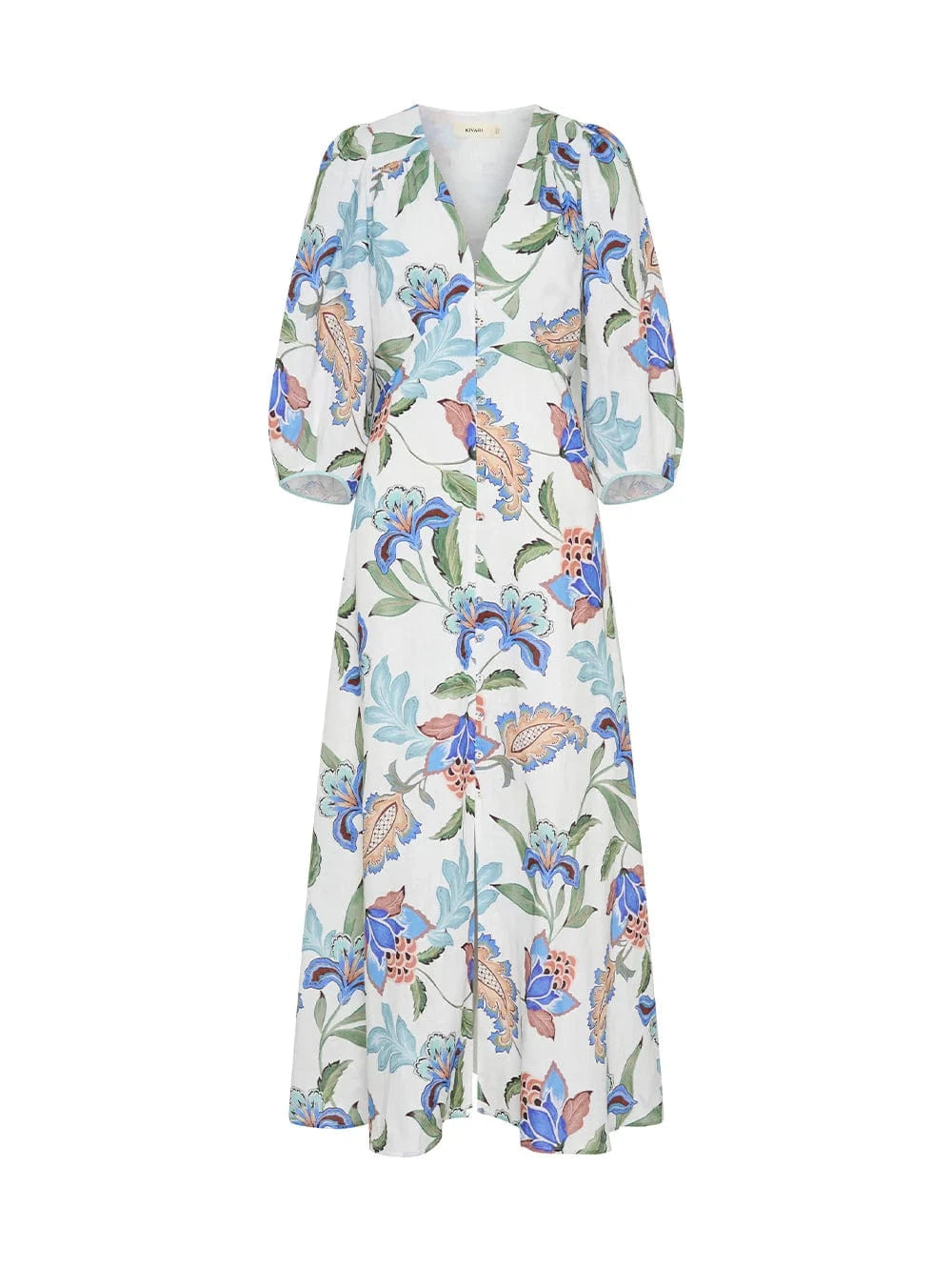 Kivari Dresses Azure Maxi Dress - Azure
