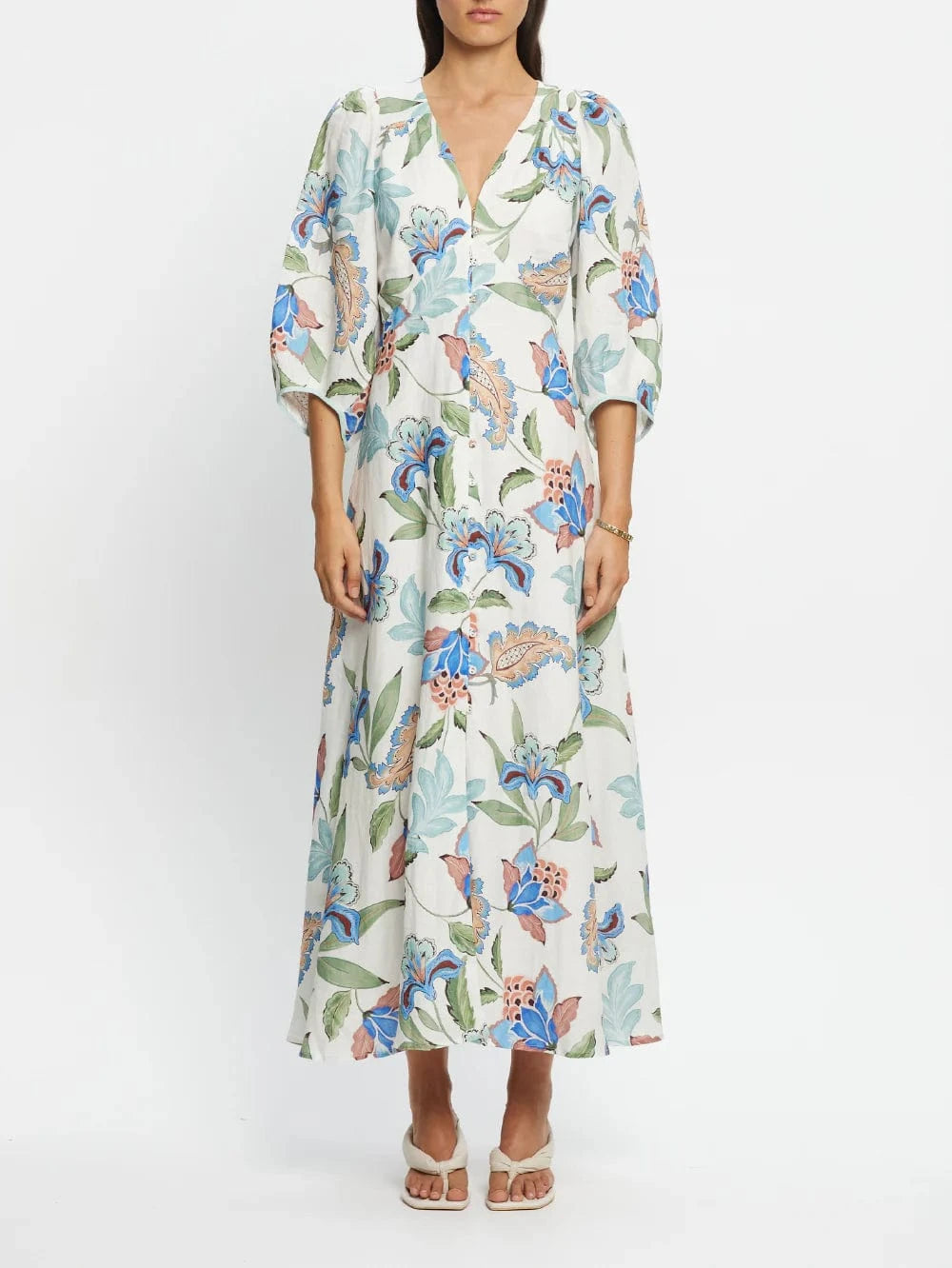 Kivari Dresses Azure Maxi Dress - Azure