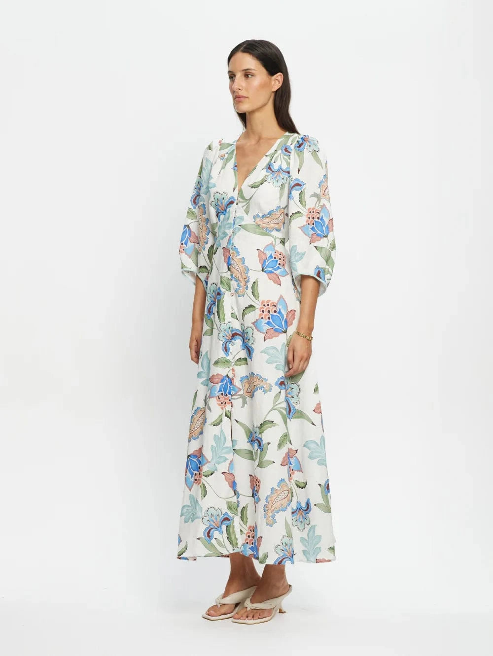 Kivari Dresses Azure Maxi Dress - Azure