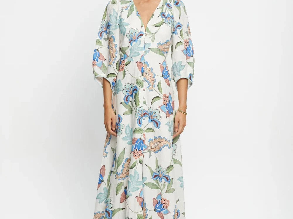Kivari Dresses Azure Maxi Dress - Azure