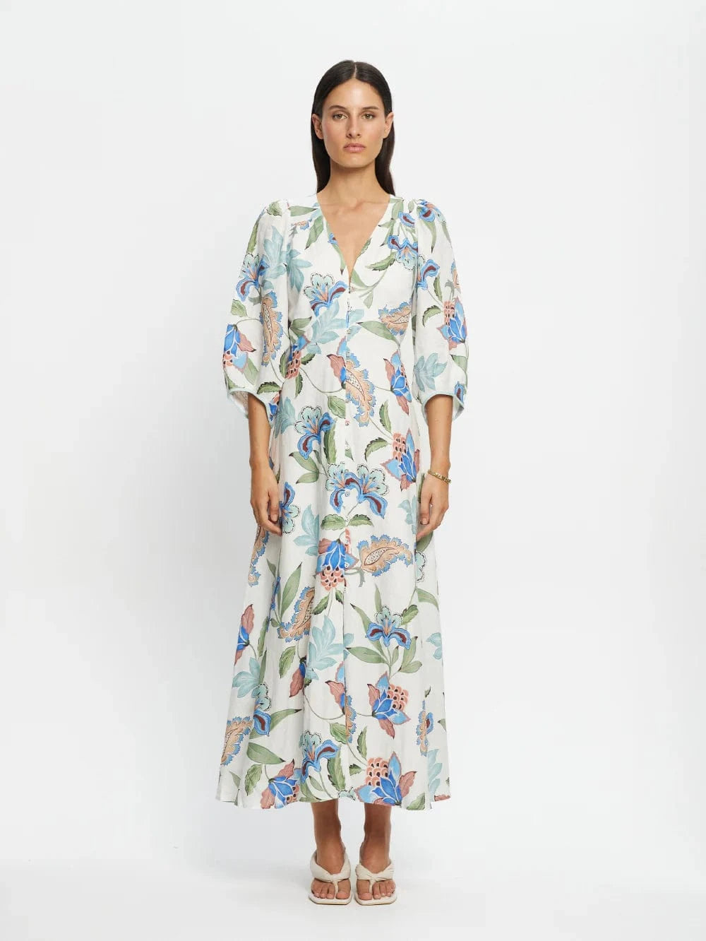 Kivari Dresses Azure Maxi Dress - Azure
