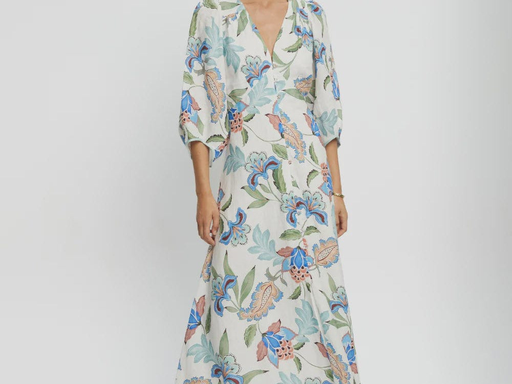 Kivari Dresses Azure Maxi Dress - Azure