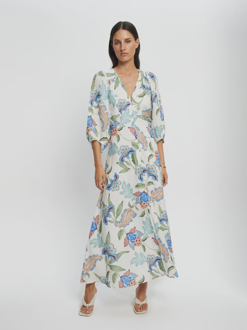 Kivari Dresses Azure Maxi Dress - Azure