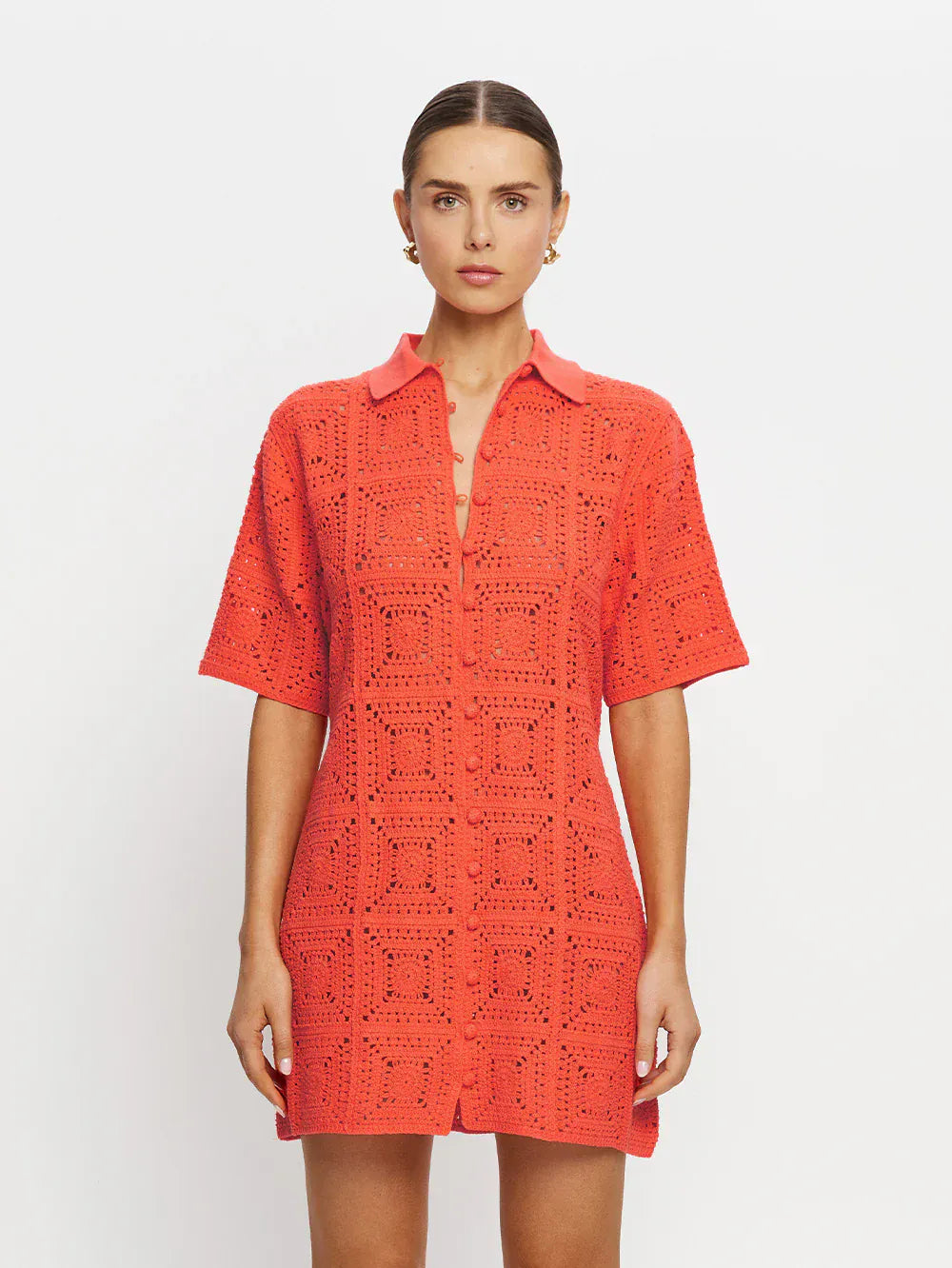 Kivari Dresses - Boho Brenna Mini Shirt Dress