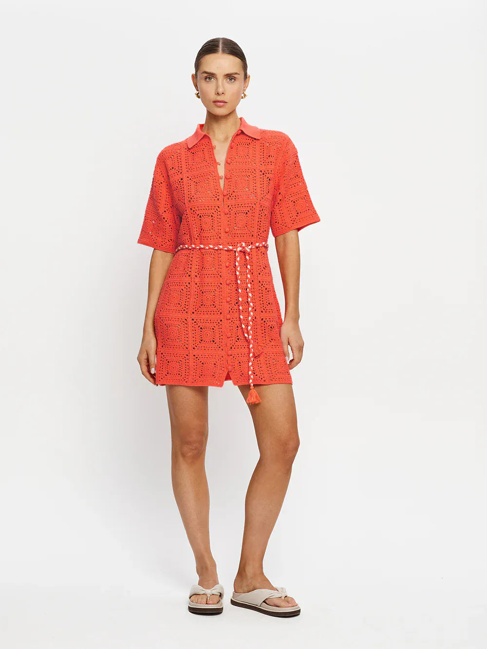 Kivari Dresses - Boho Brenna Mini Shirt Dress