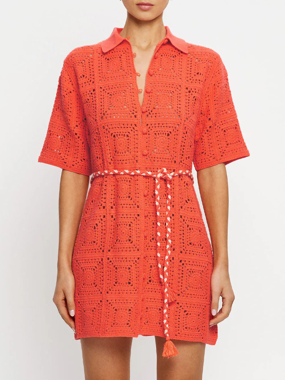 Kivari Dresses - Boho Brenna Mini Shirt Dress