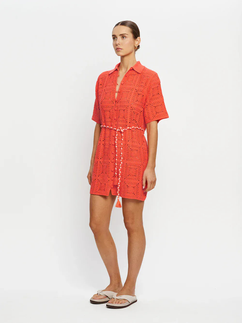 Kivari Dresses - Boho Brenna Mini Shirt Dress