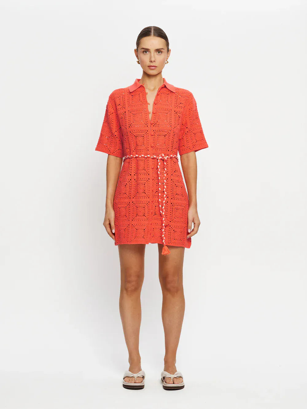 Kivari Dresses - Boho Brenna Mini Shirt Dress