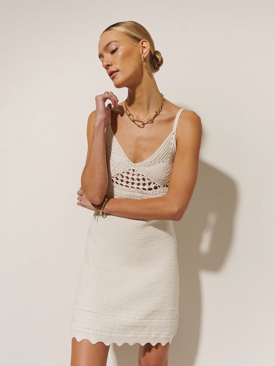 Kivari Dresses - Casual Kivari | Sabela Mini Dress - Ivory