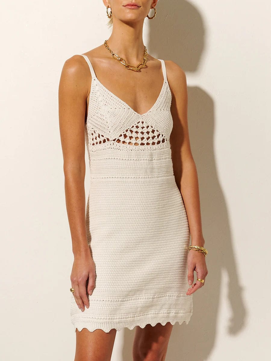 Kivari Dresses - Casual Kivari | Sabela Mini Dress - Ivory