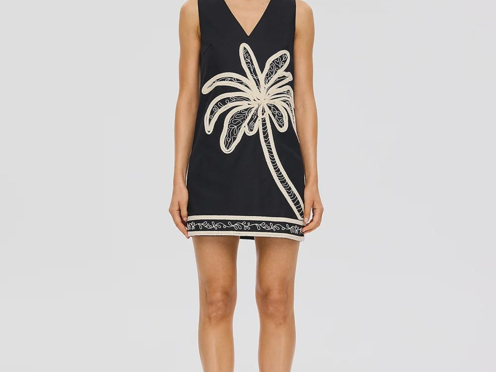 Kivari Dresses - Casual Zaria Mini Dress - Black
