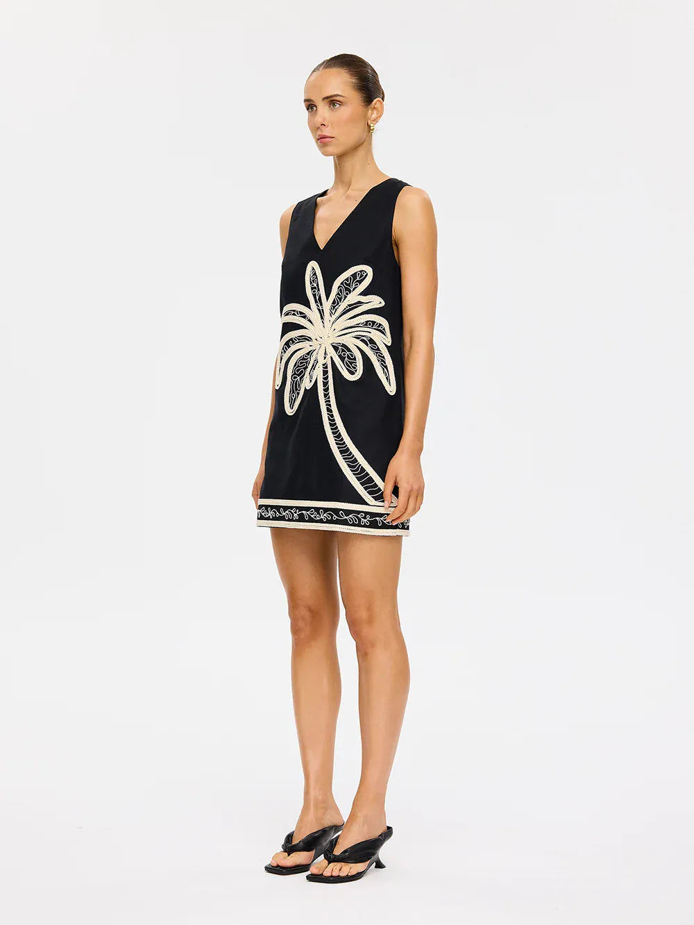 Kivari Dresses - Casual Zaria Mini Dress - Black