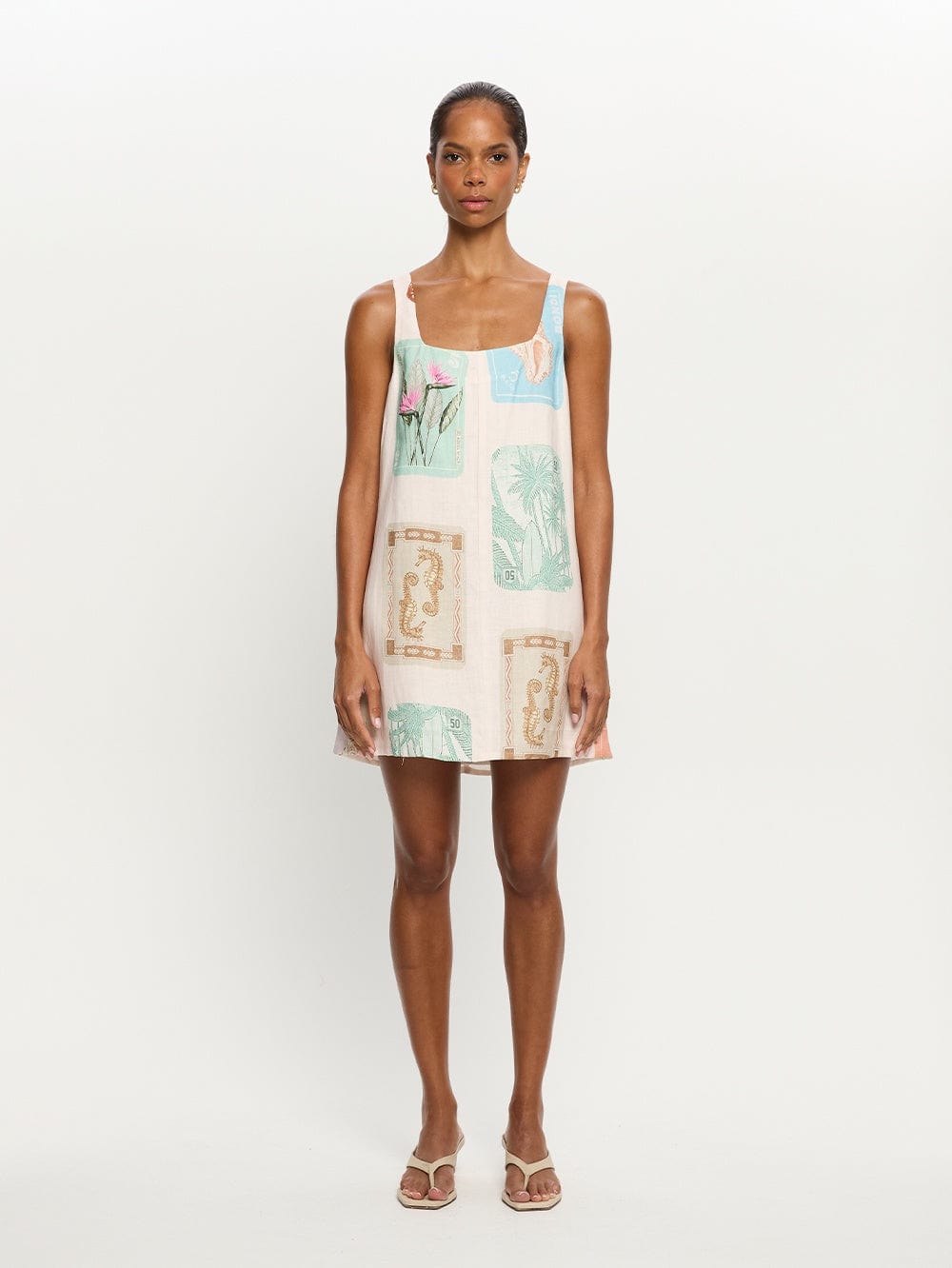 Kivari Dresses Coastline Mini Dress - Coastline
