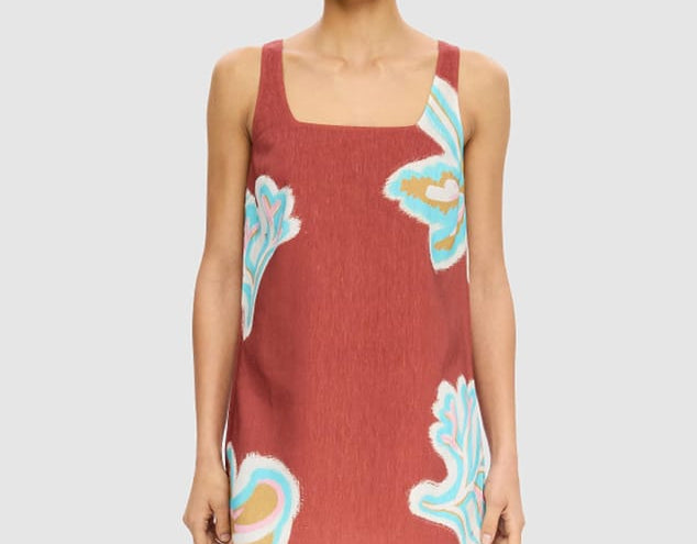 Kivari Dresses Enzo Mini Dress - Maroon