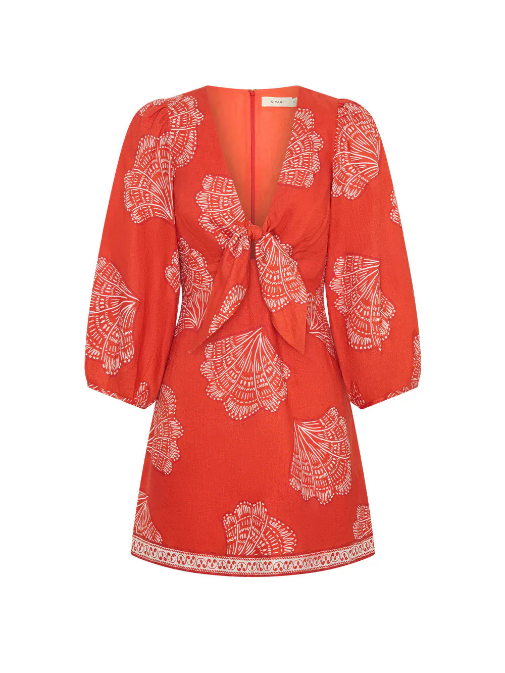 Kivari Dresses - Event Indira Tie Front Mini Dress