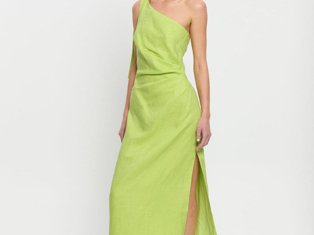Kivari Dresses - Event Kivari | Addison Midi Dress - Lime