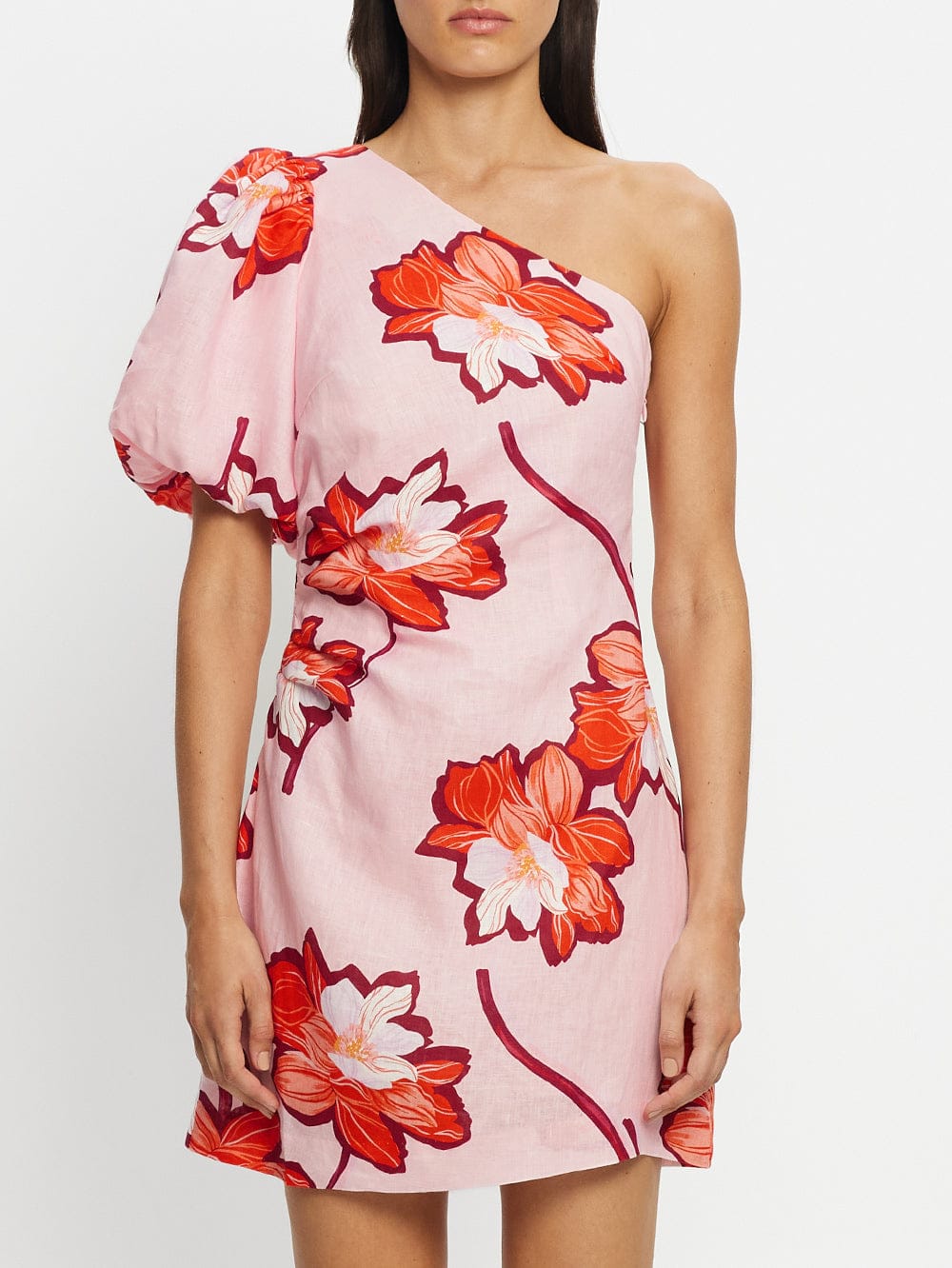 Kivari Dresses Lani One Shoulder Mini Dress