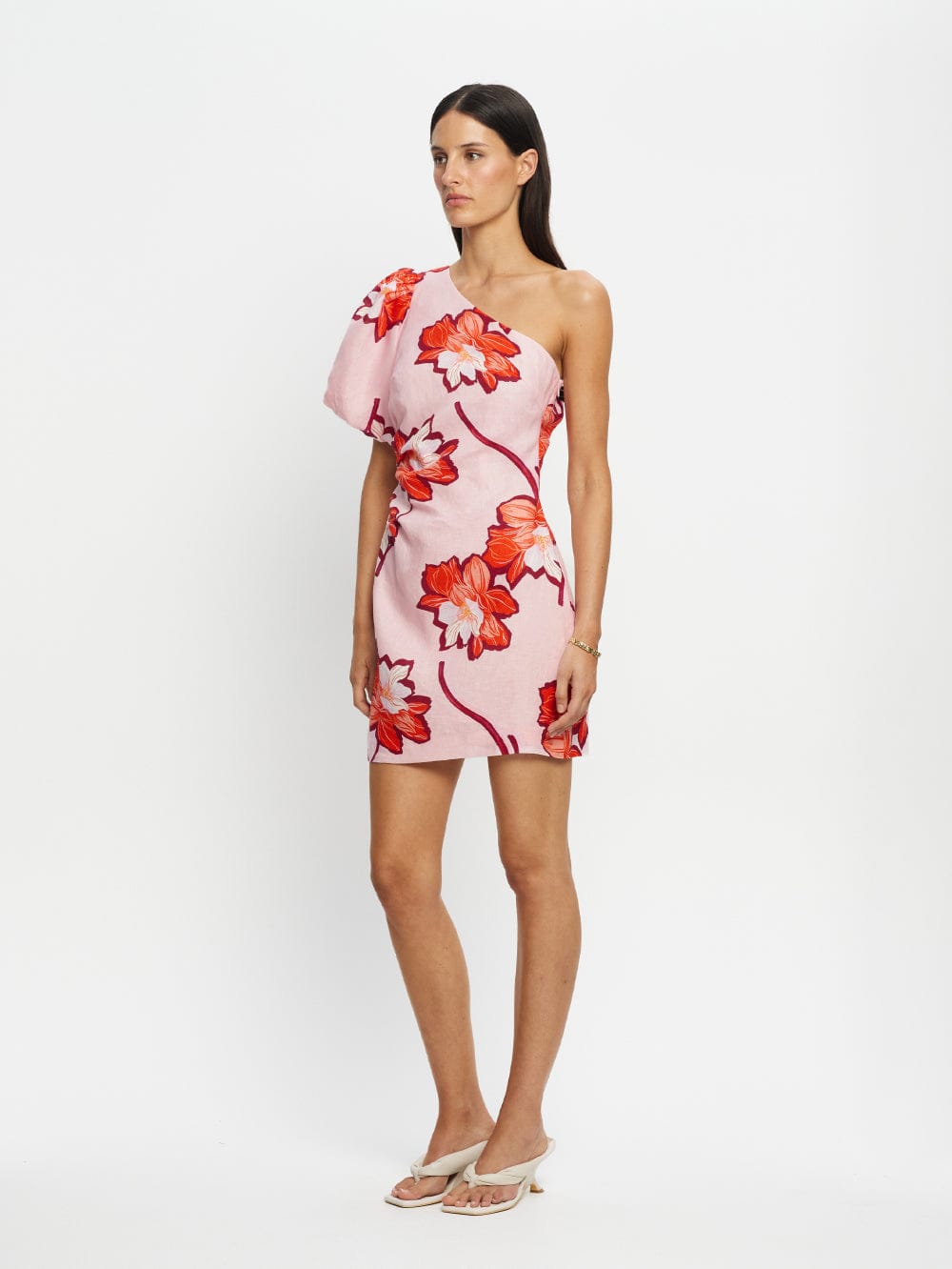 Kivari Dresses Lani One Shoulder Mini Dress