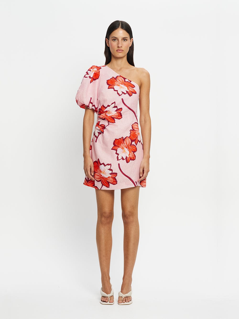 Kivari Dresses Lani One Shoulder Mini Dress