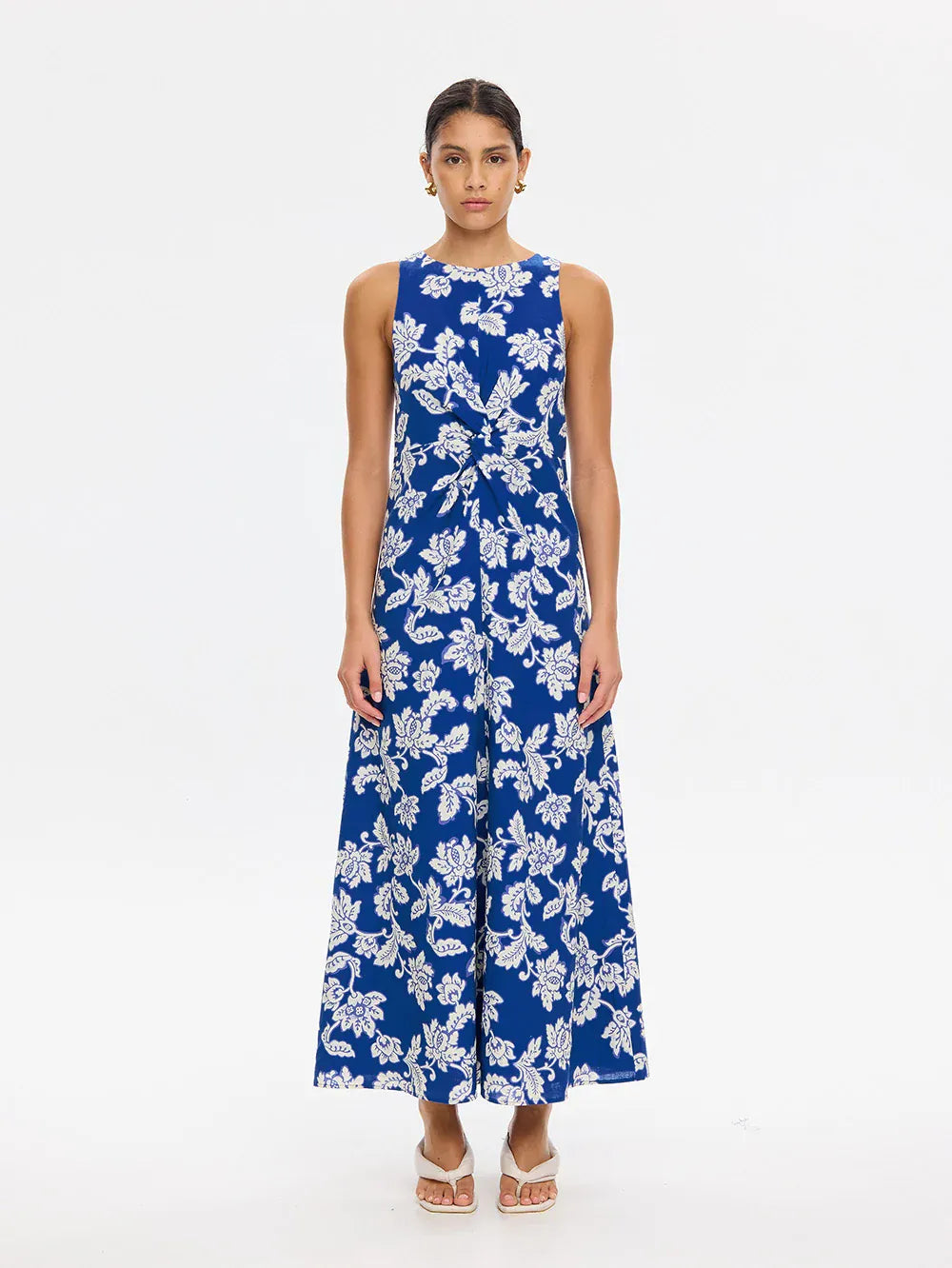 Kivari Dresses Linda Maxi Dress - Blue Butter
