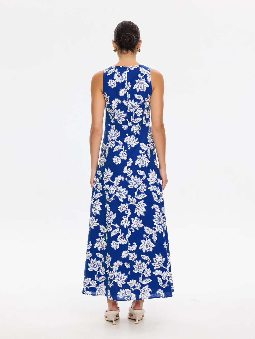 Kivari Dresses Linda Maxi Dress - Blue Butter