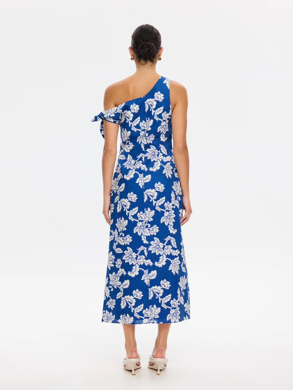 Kivari Dresses Linda Midi Dress - Blue Butter