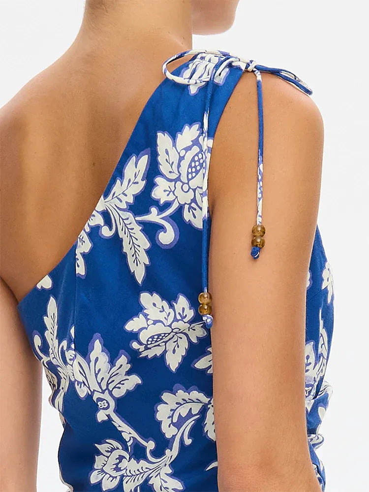Kivari Dresses Linda Mini Dress - Blue Butter
