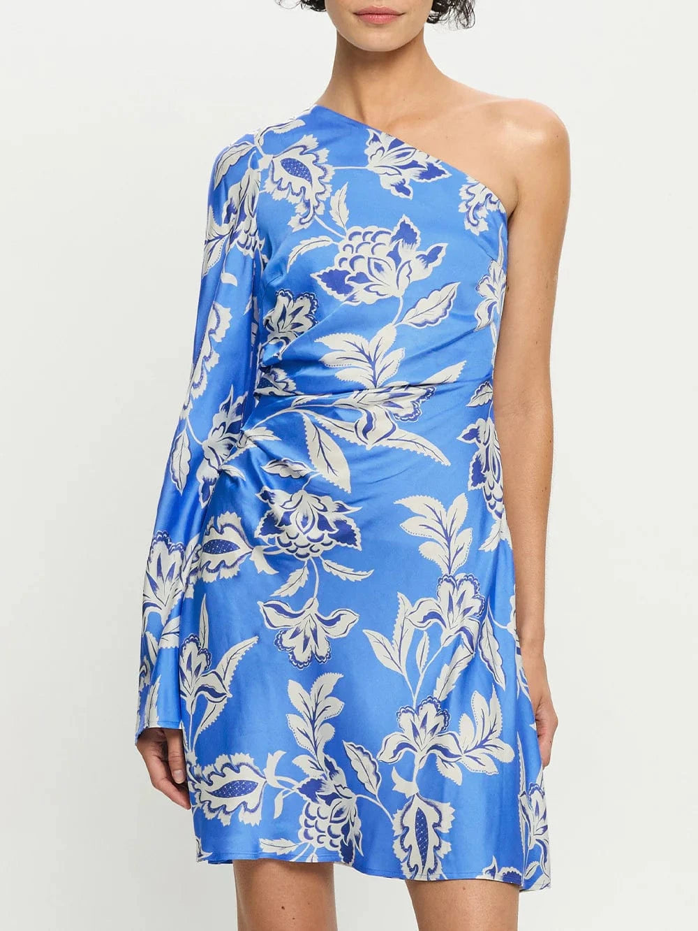 Kivari Dresses Ren One Sleeve Mini Dress - Ren