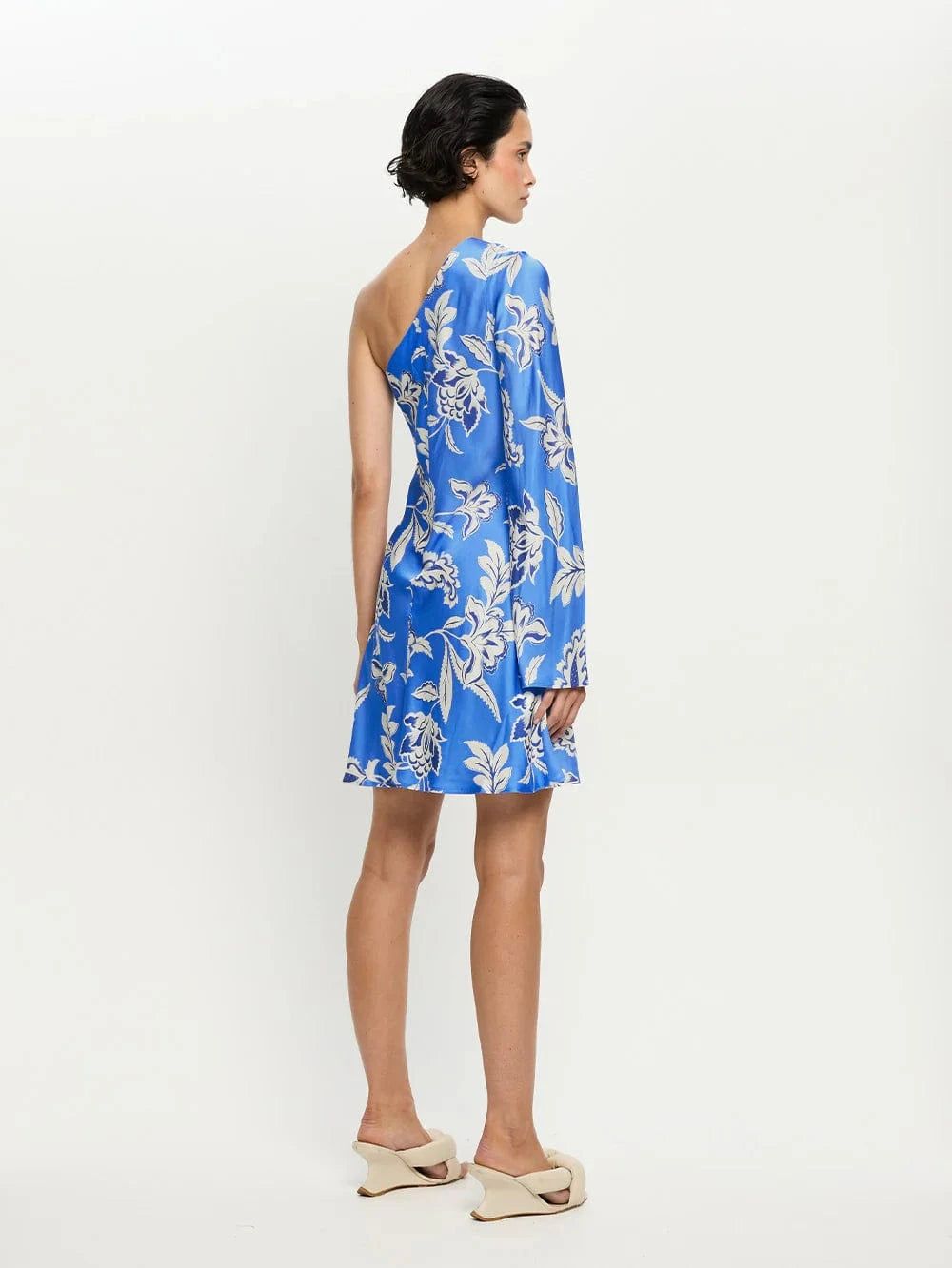 Kivari Dresses Ren One Sleeve Mini Dress - Ren