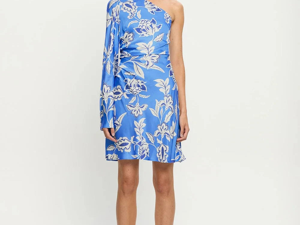 Kivari Dresses Ren One Sleeve Mini Dress - Ren