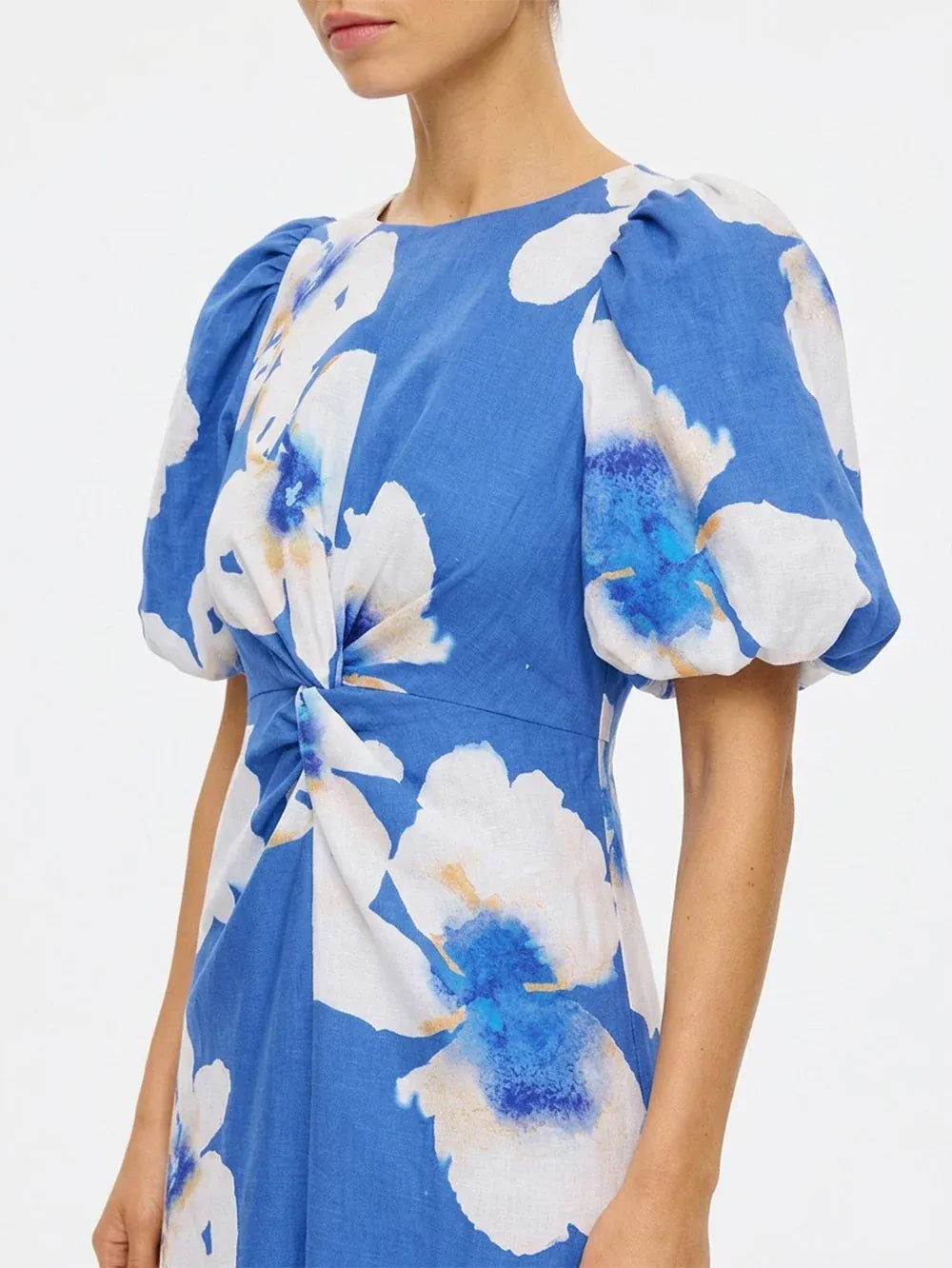 Kivari Dresses Rowena Maxi Dress - Blue