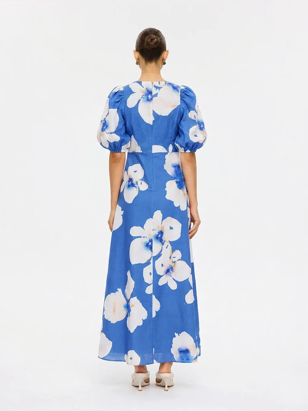 Kivari Dresses Rowena Maxi Dress - Blue