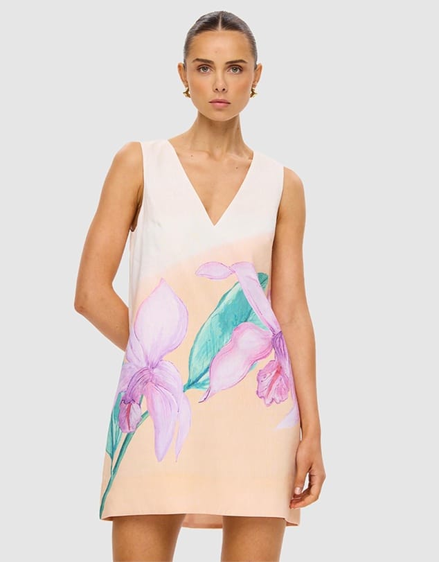 Kivari Dresses Teresa Mini Dress - Pink