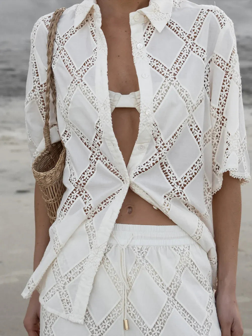 Kivari Shirts Izzy Shirt - Ivory