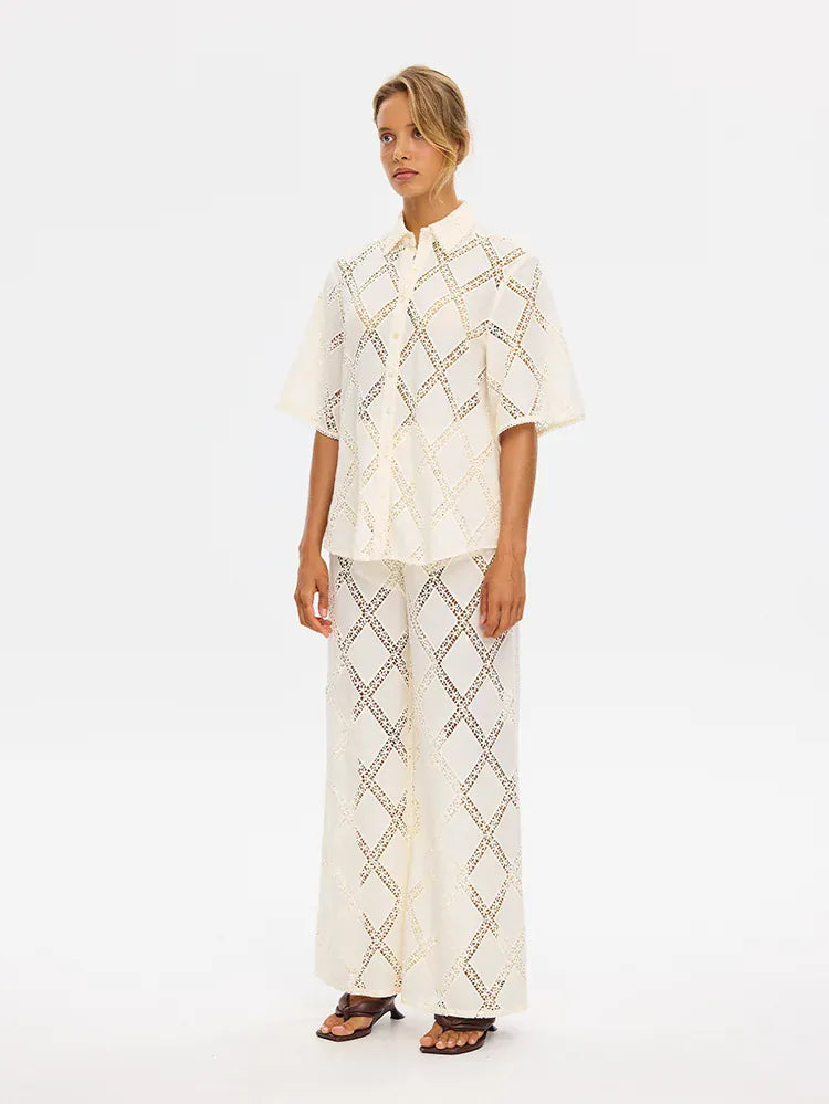 Kivari Shirts Izzy Shirt - Ivory