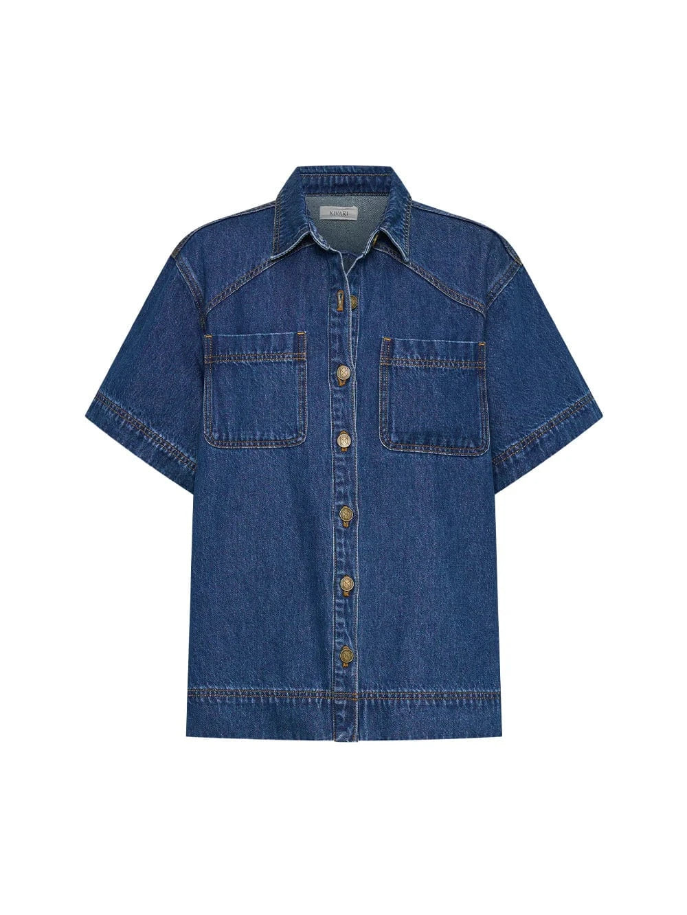 Kivari Shirts Kivari | Paloma Shirt - Indigo