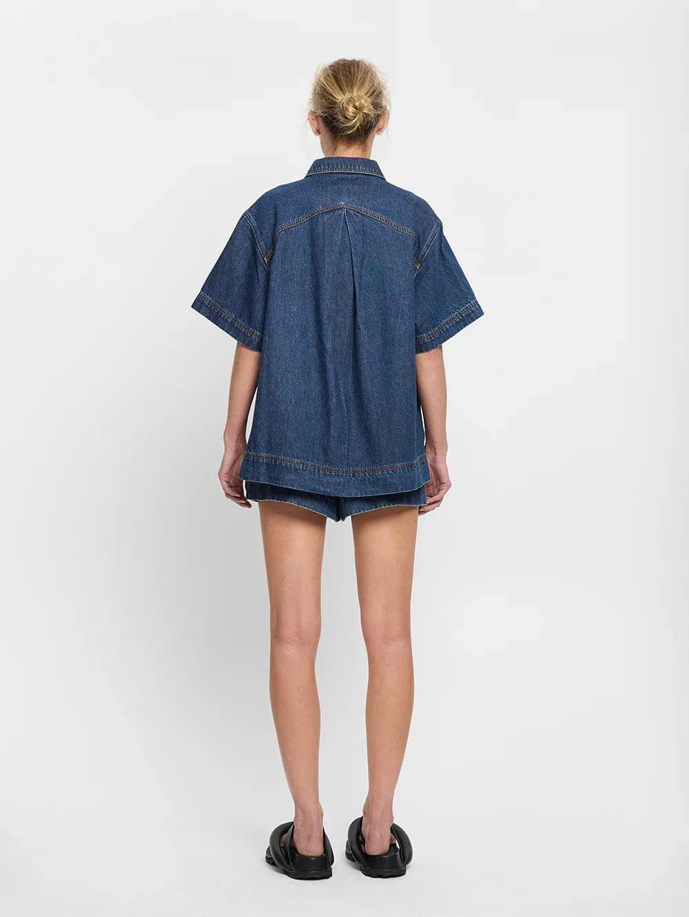 Kivari Shirts Kivari | Paloma Shirt - Indigo