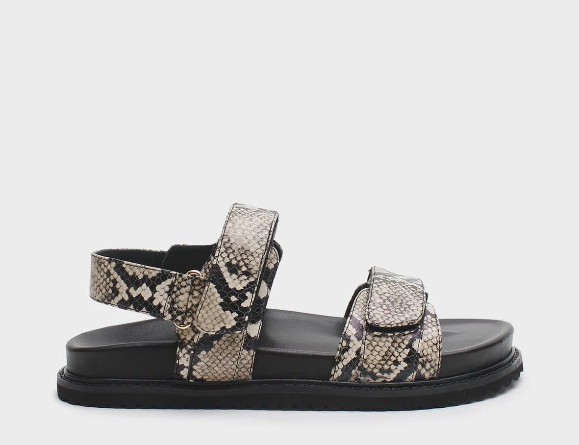 La Tribe Sandals La Tribe | Isla Sandal - Snake/Black
