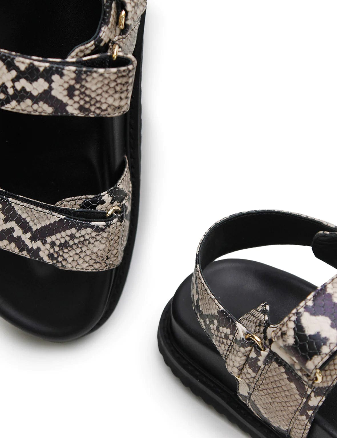 La Tribe Sandals La Tribe | Isla Sandal - Snake/Black