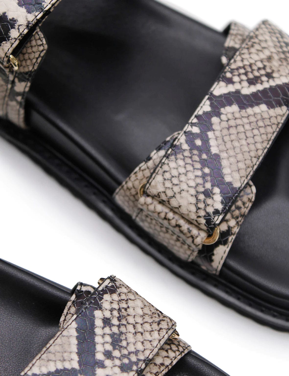 La Tribe Sandals La Tribe | Isla Sandal - Snake/Black