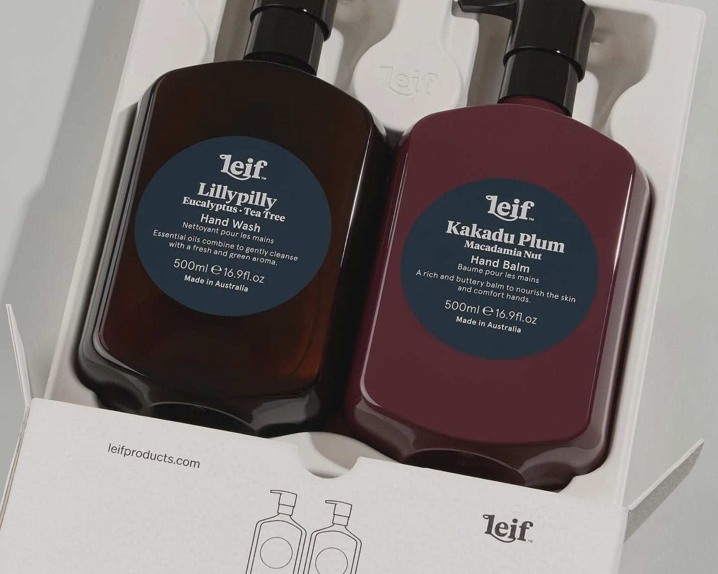 Leif Face/Body Kakadu Plum Hand Duo - LGE