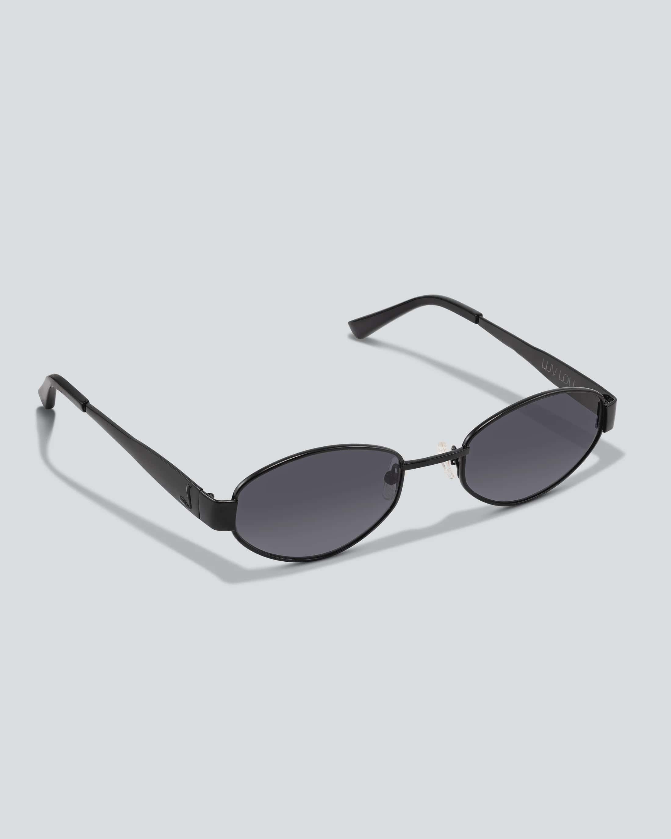 Luv Lou Sunglasses Luv Lou | The Boston - Black