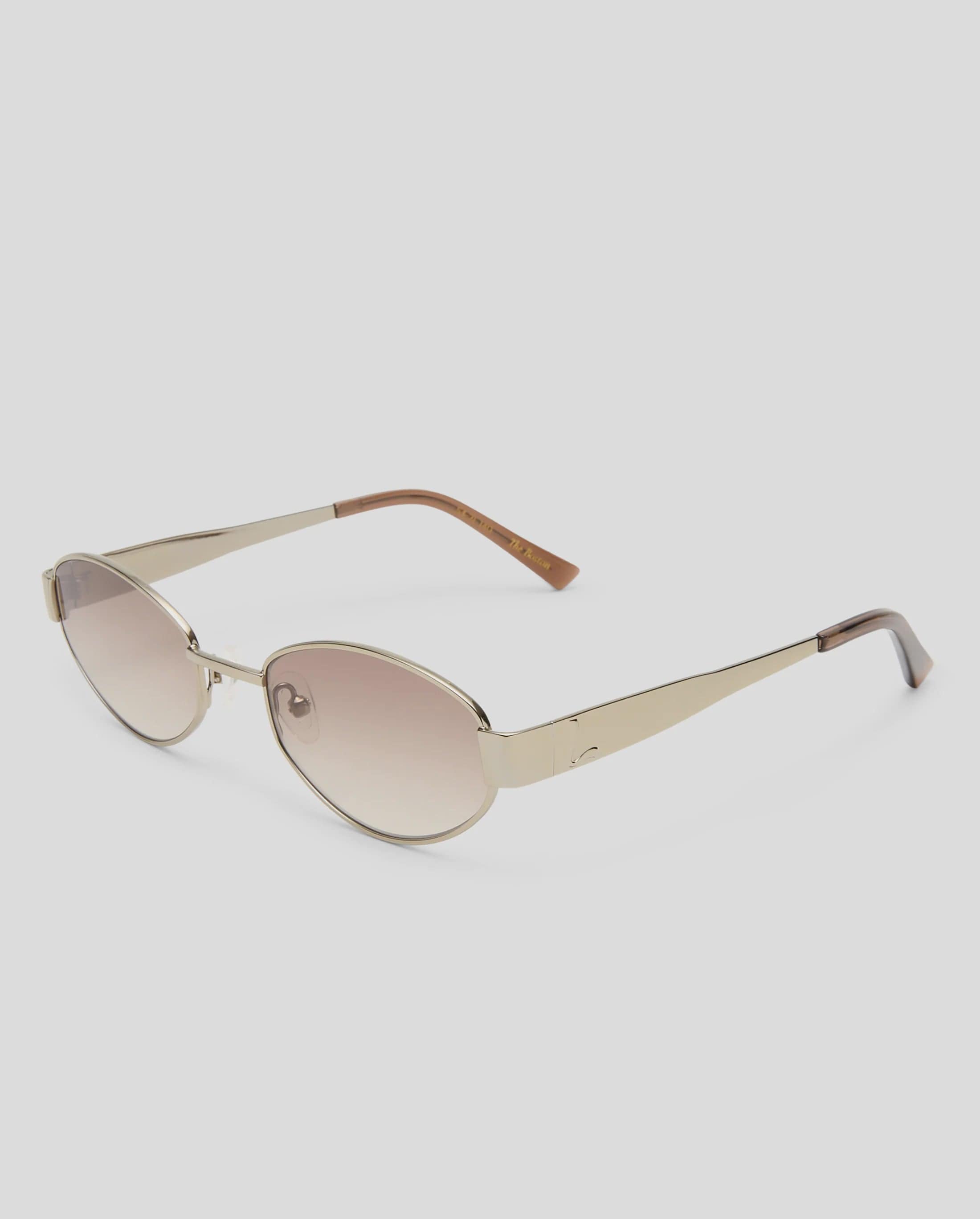 Luv Lou Sunglasses Luv Lou | The Boston - Crystal Silver