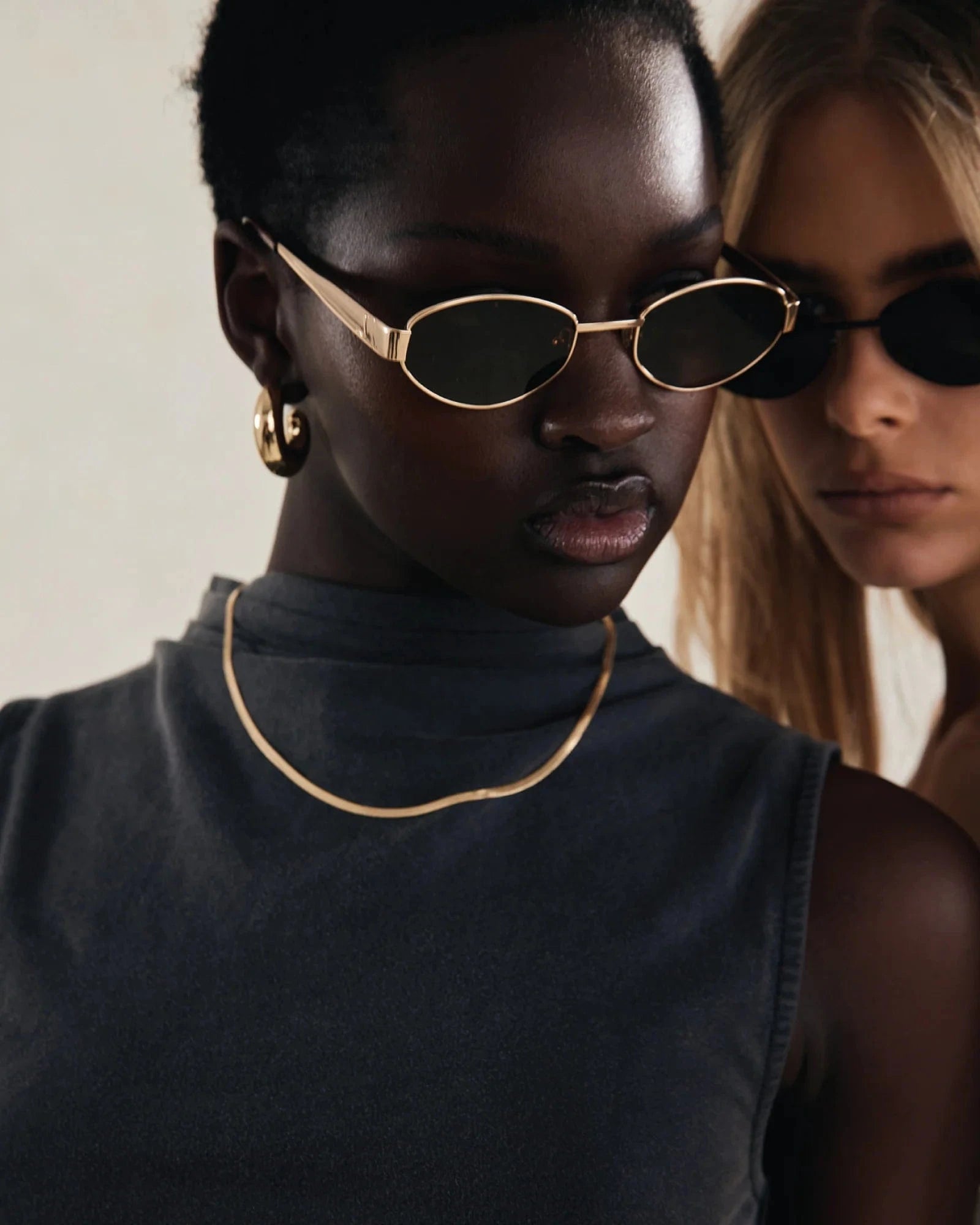 Luv Lou Sunglasses Luv Lou | The Boston - Gold